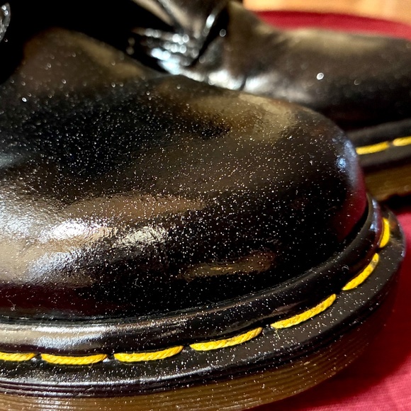Dr. Martens Shoes - Custom Glossy Glitter Doc Martens 8 Women